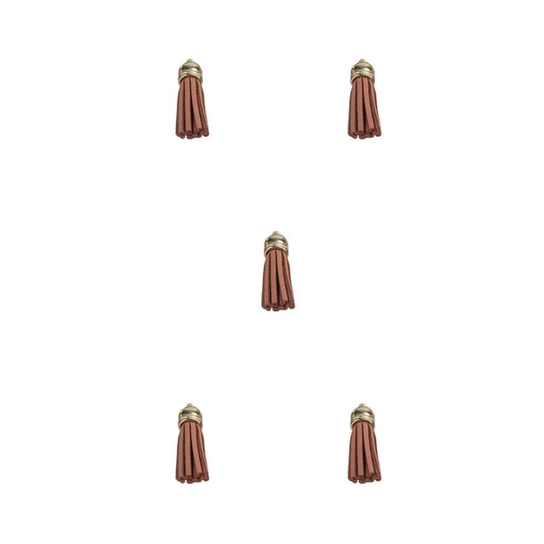 Dijes de llavero Inteprter 10 piezas Marrón claro Accesorios para hacer joyas