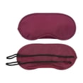 thumbnail image 1 of Guardurnaity Sombra de ojos Creative Blindfold Práctico Conveniente Útil Eye Sleeping Covers para adultos Niños Mujeres Hombres Ancianos Cadenas y cordones para anteojos Vino rojo, 1 of 6