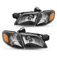 thumbnail image 1 of For 1997-2005 Pontiac Montana Chevy Venture Silhouette Amber Headlight Headlamp, 1 of 2