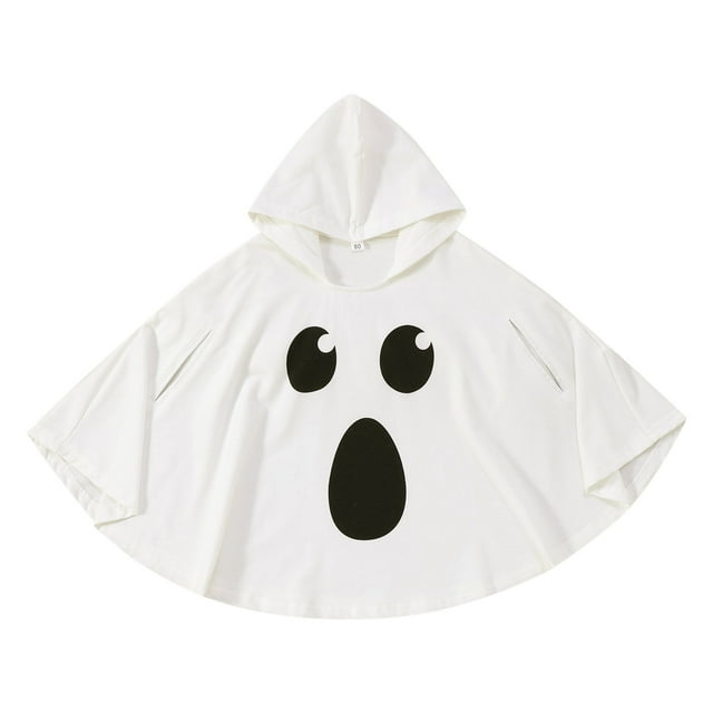 Cape à Capuche pour Filles, Robe de Fête Chic pour Enfants, Déguisement
