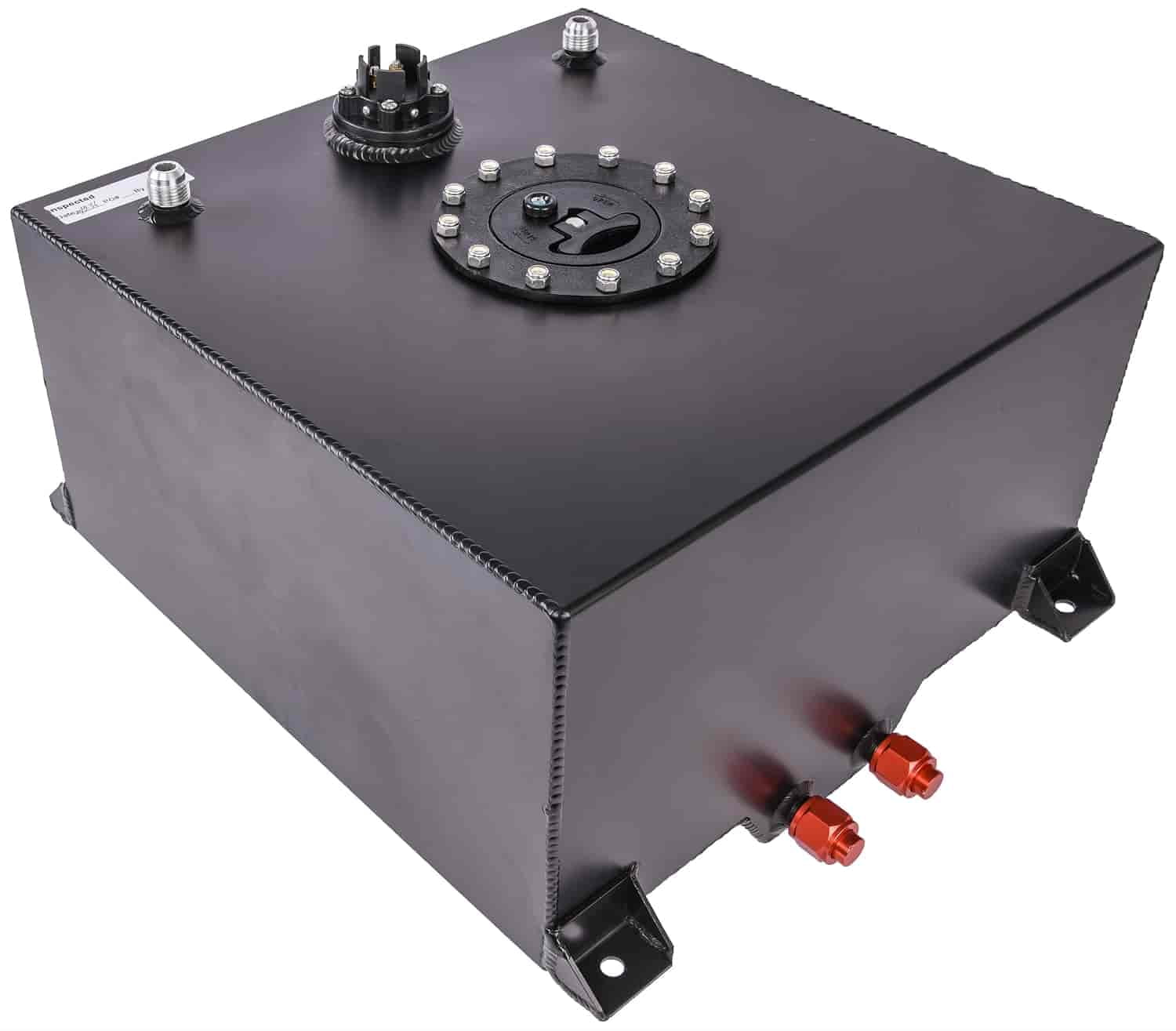 JEGS 15386 Fuel Cell w/ Sending Unit 10Gallon Capacity 17 in. L x 17