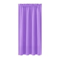 thumbnail image 2 of EGYMEN Blackout Curtains, 37"x53" Heat Insulation Energy Saving Curtains, Scandinavian Solid Color Black Silk Curtains, Soundproof and Noise Reducing Curtains for Bedroom and Kitchen, 2 of 6