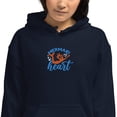 thumbnail image 5 of Mermaid Hoodie Mermaid At Heart Embroidered Hoodie Gift, 5 of 10