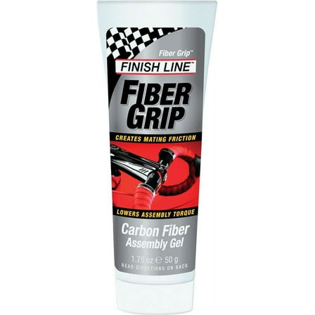 Finish Line Fiber Grip Carbon Fiber Assembly Gel Bicycle Lubricant, 1.75 oz