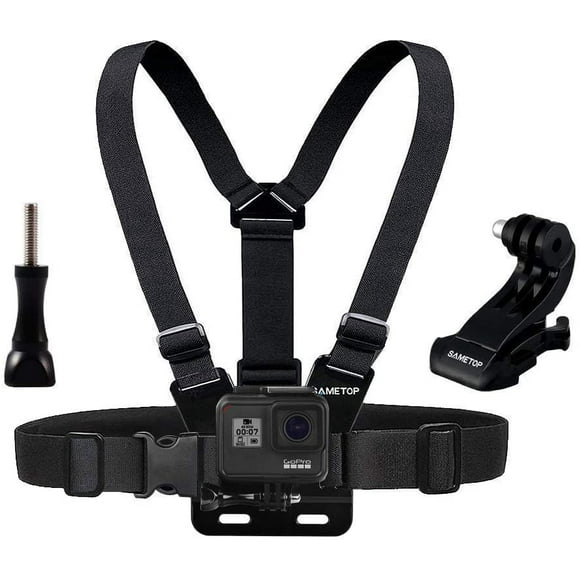 Sametop Chest Mount Harness Chesty Strap Compatible with GoPro Hero 9 Black, 8 Black, Hero 7 Black, 7 Silver, 7 White,