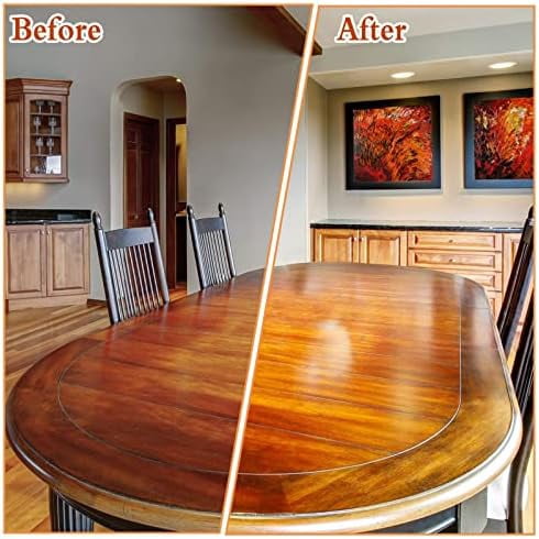 Finishing Wax Furniture Wood Finishing Clear Chalk Paint Waxes Sealing and Painted Brush for Painting Interior Furnitures(7 Oues,Clear)