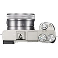 thumbnail image 6 of Sony a6400 (Silver) Mirrorless Camera with 16-50mm Lens + 64GB SD Card and More (International Version), 6 of 6