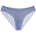 thumbnail image 4 of TrowBridge-bragas de 4 piezas para mujer, ropa interior exótica de encaje, lencería Sexy de satén de seda suave, calzoncillos de malla transpirable, ropa interior acogedora, 4 of 4