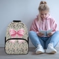 thumbnail image 3 of HUIACONG Light Camo Bow School Backpack for Boys Girls Ages 6-18 Water Resistant Multi Pocket Padded Adjustable Straps Large Capacity Bookbag for Elementary Middle High School Daily Use, 3 of 7