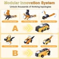 thumbnail image 4 of Juguete de coche Transformation Dinosaur Hjhyqex 2 en 1 para niños, 4 of 8