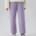 thumbnail image 2 of Zefriona Kids Snow Pants Waterproof Insulated Softshell Fleece Lined Winter Trousers Purple 7, 2 of 6