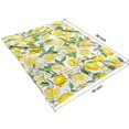 thumbnail image 4 of Lemon Blanket,Comfortable Soft Flannel Throw Blanket,All Season,Warm Lightweight Blankets for Sofa Bed Couch Living Room Chair,60"x80"(150x200cm), 4 of 4