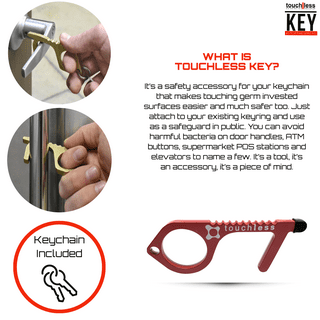 Lucky Line 5 Twisty Lock Key Ring, Flexible Nylon Coated Steel Wire Loop,  Corrosion-Resistant and Durable, 1 Pack