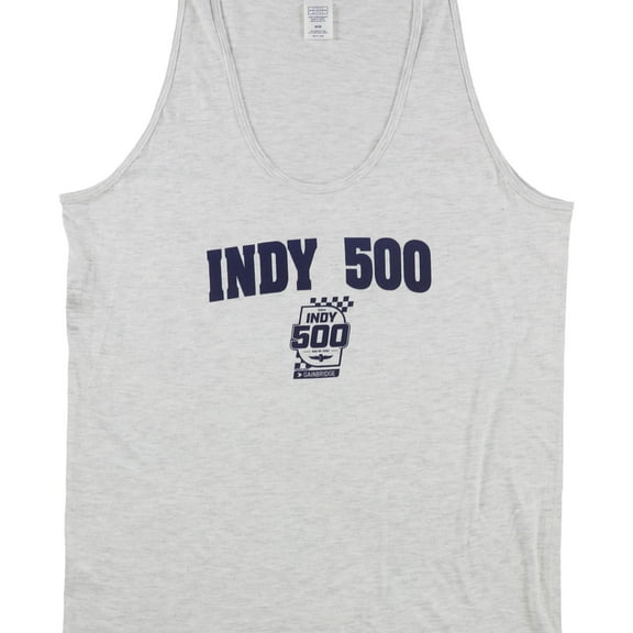 Indy 500 Mens Arizona Jean Co Tank Top, Grey, Medium