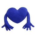 thumbnail image 1 of Linda y divertida almohada de corazón con mano, cojín de juguete de peluche, cojines decorativos para el hogar, cama, sofá, silla de coche, 1 of 7