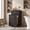 black, variant on Pull Out Trash Can Cabinet for Double 7 Gallon or 13 Gallon Bin, Freestanding Kitchen Trash Bin Cabinet with Drawer, Pet Proof Hidden Garbage & Recycling Storage for Laundry & Living Room, Black