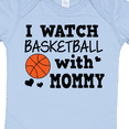 thumbnail image 4 of Inktastic I Watch Basketball with Mommy Boys Baby Bodysuit, 4 of 5
