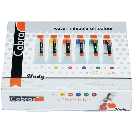 UPC: 8712079341329 | Rembrandt/Talens Cobra Study Water Mixable Oil Colour Starter Set