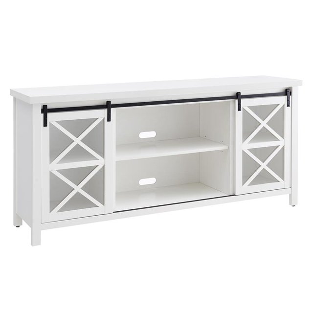 Henn&Hart 68" Support de Télévision Blanc/métal