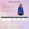 thumbnail image 3 of Zaldita Women's Shiny Sequin Bomber Jacket Baseball Collar Long Sleeve Zip Up Coat Outerwear Black 16, 3 of 3