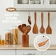 thumbnail image 5 of Juego de utensilios de cocina KLYRO: cucharas de madera con cucharas dosificadoras, 5 of 8