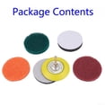 thumbnail image 4 of Car Headlight Polishing Scouring Pad Auto Restoration Kit For Electric Drill, 4 of 5