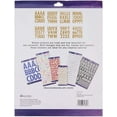 thumbnail image 2 of Sticko XL Alphabet Stickers Gold Glitter Futura Regular XL, 2 of 3