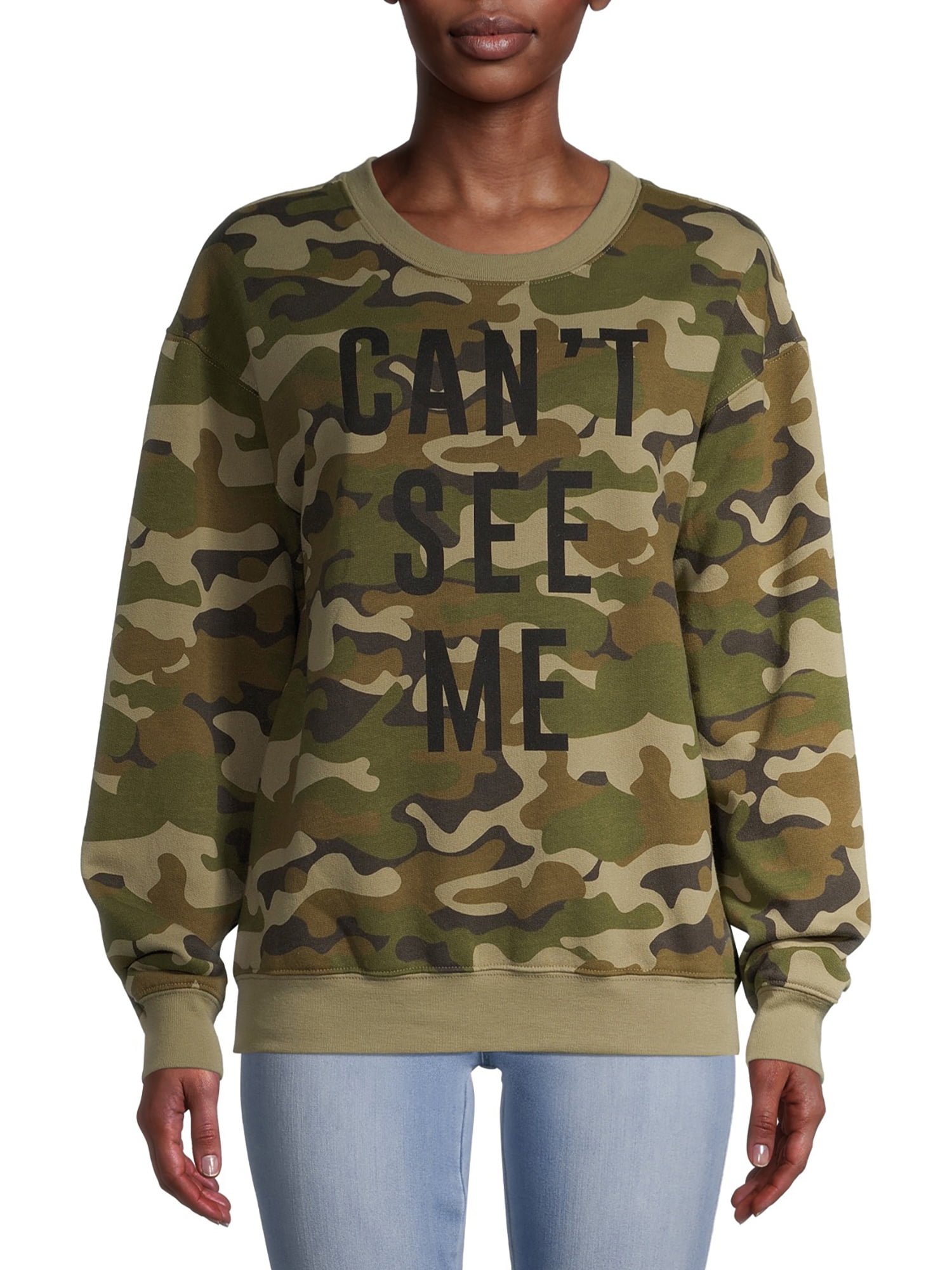 camo sweatshirt walmart