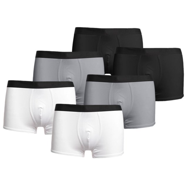 Xdzjlr Mens Boxer Briefs,Mid Rise Combination Shorts Swimming Trunks Basic Men'S Underwear Briefs,S