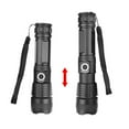 thumbnail image 1 of Led Flashlight Rechargeable,X Torch Flashlight Bright Xhp50 5 Modes Led Usb Rechargeable Aluminum Alloy Flashlight Torch Usb to Usb Cable,Led Rechargeable Flashlight, 1 of 9