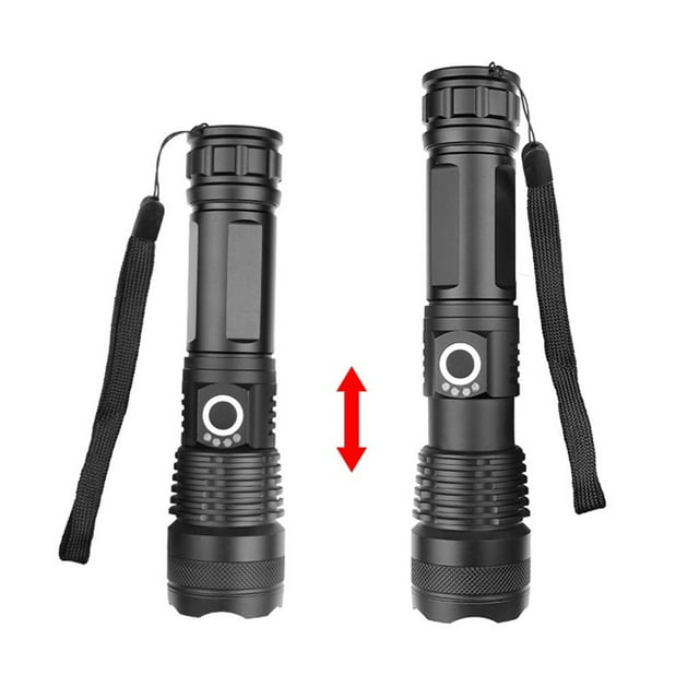 Led Flashlight Rechargeable,X Torch Flashlight Bright Xhp50 5 Modes Led Usb Rechargeable Aluminum Alloy Flashlight Torch Usb to Usb Cable,Led Rechargeable Flashlight
