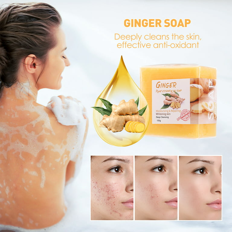Lymphatic Detox Organic Ginger Soap,Ginger Lymphatic Drainage
