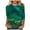 Green, variant on 3/4 Sleeve T Shirts for Women,Blouses for Women Casual Womens Tops Floral Print Womens Short Sleeve Tops Plus Size Tunic Cotton T Shirts Women