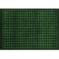 thumbnail image 1 of Ahgly Company Indoor Rectangle Abstract Emerald Green Modern Area Rugs, 2' x 4', 1 of 4