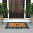 thumbnail image 3 of A1HC Natural Rubber & Coir 24x36 Monogrammed Doormat For Front Door, Anti-Shed Treated Durable Doormat for Outdoor Entrance, Heavy Duty, Low Profile, Easy to Clean, Long Lasting Front Porch Entry Rug, 3 of 7