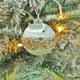 thumbnail image 5 of Hilo de seda navideño 6 piezas de adornos con lentejuelas de 8 cm con ganchos y cordones para bodas navideñas, fiestas y DIY de coronas navideñas para colgar, 5 of 7