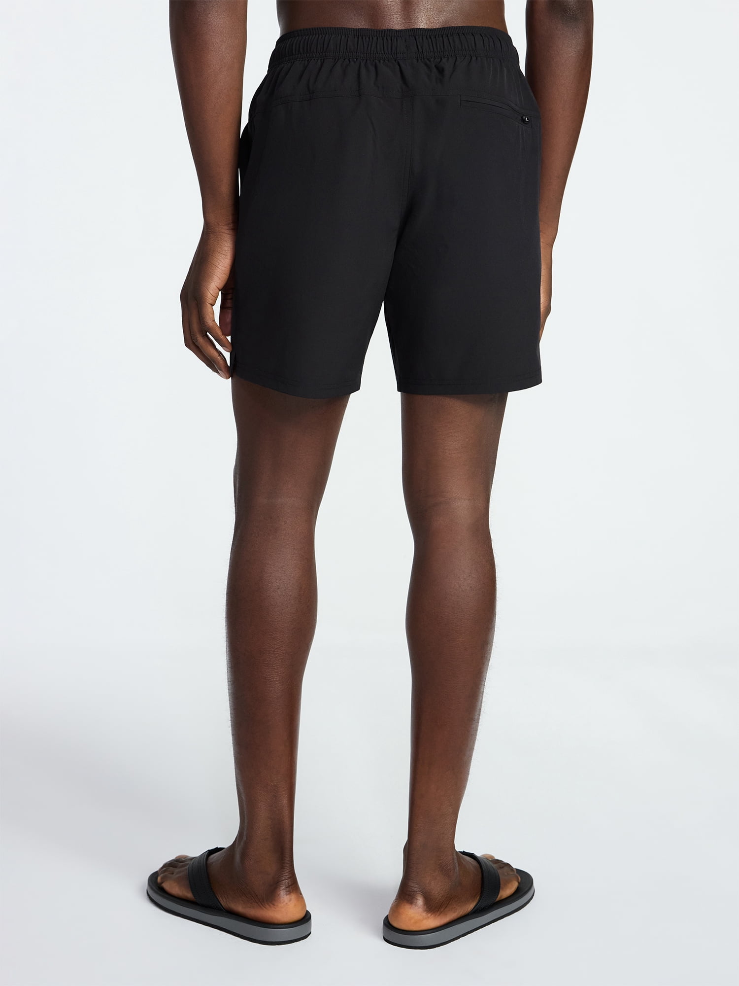 George Men's and Big Men's Performance Lined Swim Trunks, 5" Inseam, Sizes S-3XL