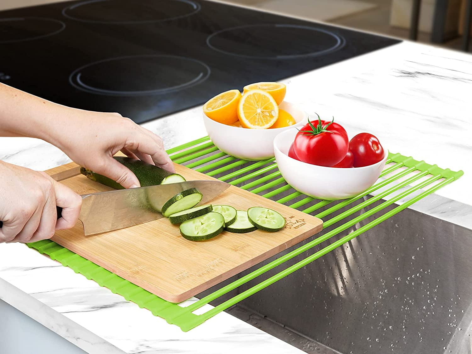 Zulay Kitchen Stainless Steel Drying Mat