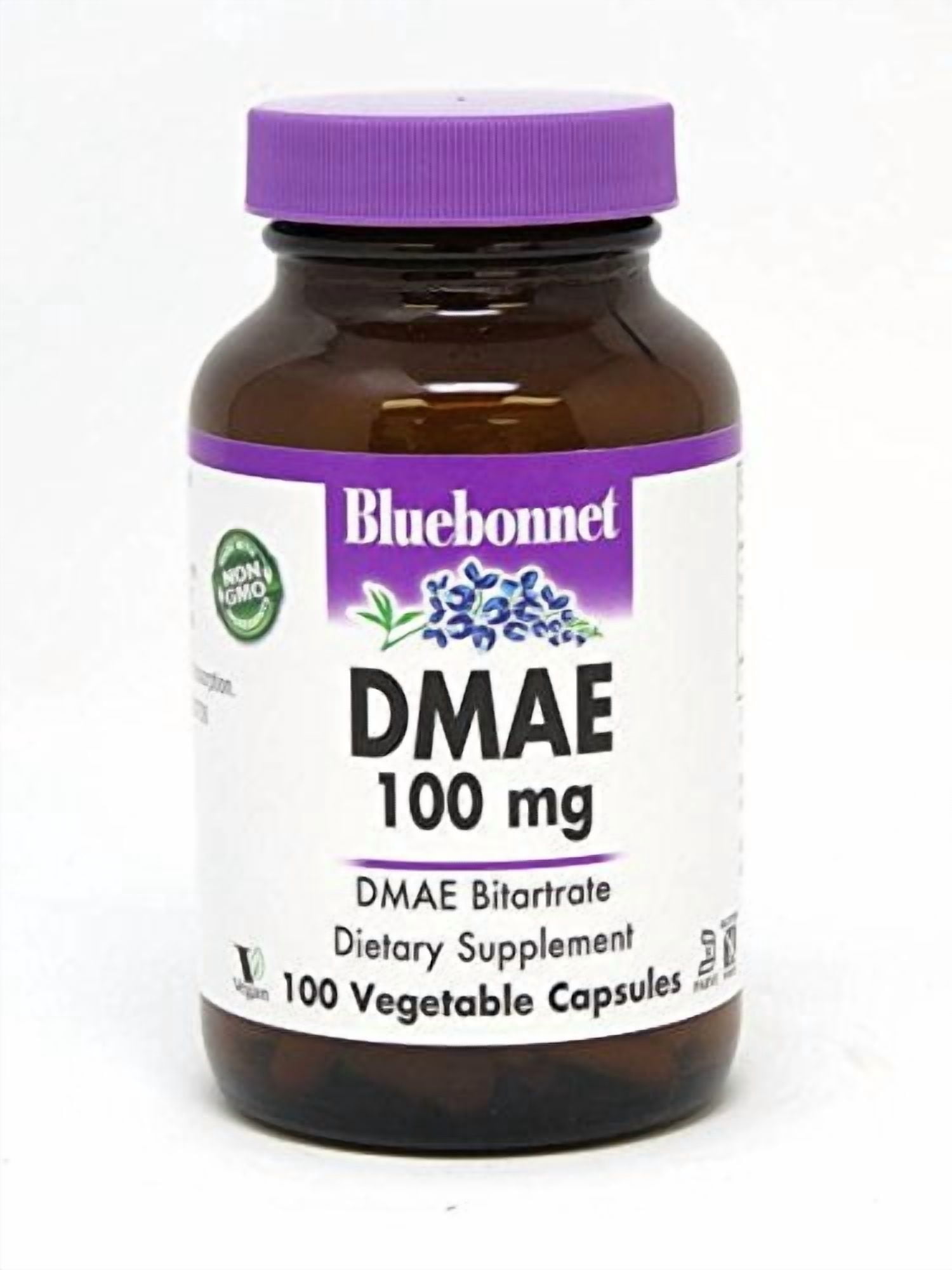 Bluebonnet, L-Glutathione 100mg Vegetable Capsules, 60 Count, Vegan,  Non-GMO, Gluten-Free