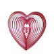 thumbnail image 1 of Dispositivo disuasorio de aves, adorno colgante en forma de corazón, regalo creativo para mamá y mujer. Rojo, 1 of 8