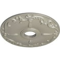 thumbnail image 3 of Ekena Millwork 18"OD x 3 1/2"ID x 1 1/4"P Kent Ceiling Medallion (Fits Canopies up to 5"), Hand-Painted Pearl White, 3 of 5