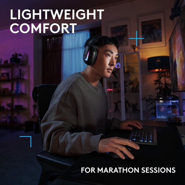 Logitech G522 LIGHTSPEED Wireless Gaming Headset, LIGHTSYNC RGB
