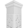 thumbnail image 4 of Ekena Millwork 12"W x 8'H Craftsman Classic Square Non-Tapered Koroluck Fretwork Column w/ Prairie Capital & Prairie Base, 4 of 8