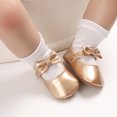 thumbnail image 4 of Yoyauz Baby Girl Mary Jane Shoes Anti Slip Rubber Sole Ballet Slippers Princess Dress Wedding Shoes Newborn Kids Shoes Toddler Shoes, 4 of 7