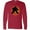 Red, variant on Inktastic Ice Hockey Goalie Sports Long Sleeve T-Shirt