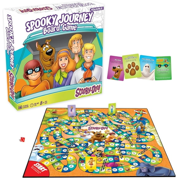shiyou-Scooby Doo Journey Board Game - Fun for Kids & Adults - Officially Licensed Scooby Doo Merchandise & Collectibles