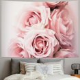 thumbnail image 2 of Fenyluxe Roses Print Tapestry Unique Home Decor Wall Art for Living Room Bedroom Dorm Short Plush Fabric 4 Sizes 40x60inch, 2 of 6