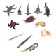 thumbnail image 1 of Figuras De Animales Marinos Antiguos, 12 Piezas Exquisita Mano De Obra Fina Juguetes De Animales Marinos Antiguos Para Decoración Para Colección, 1 of 7