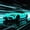 Teal Black, variant on Castle Fairy Neon Sports Car Twin Sheet Sets 3pcs for Teens, Light Trail Race Bedding for Teen Bedroom, Blue Black