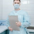 thumbnail image 4 of Miangastore Writing Board Abs Grey For Standing Writing In Hospital Use 1Pcs 13X10X0.6In, 4 of 9